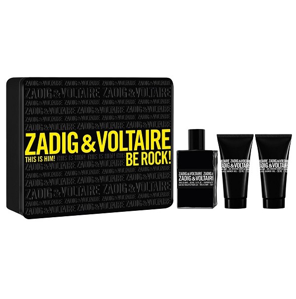ZADIG & VOLTAIRE THIS IS HIM! BE ROCK 50ML GIFT SET FOR MEN BY ZADIG &VOLTAIRE